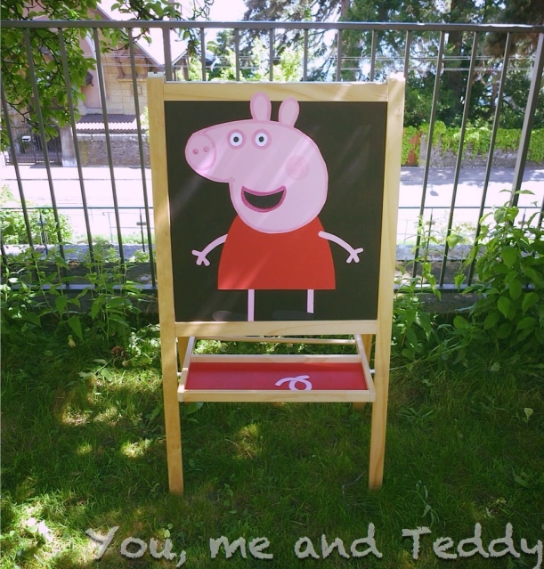 pin the tail on peppa